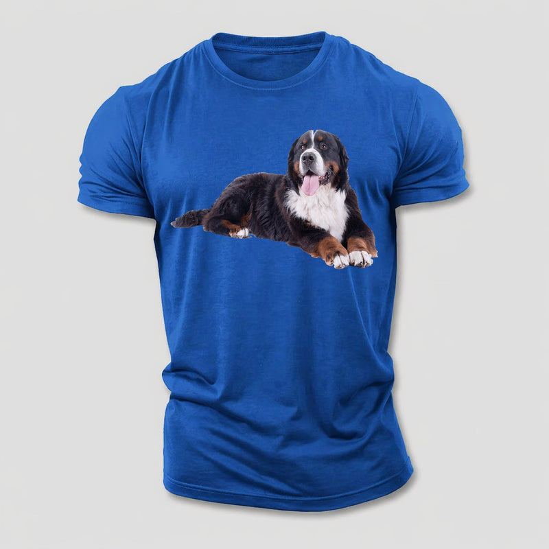 Bernese Mountain Dog Cotton T-Shirt