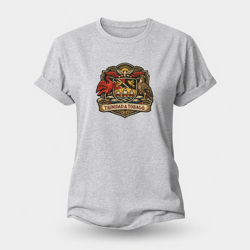 Trinidad & Tobago Heritage Emblem Women's Cotton T-Shirt