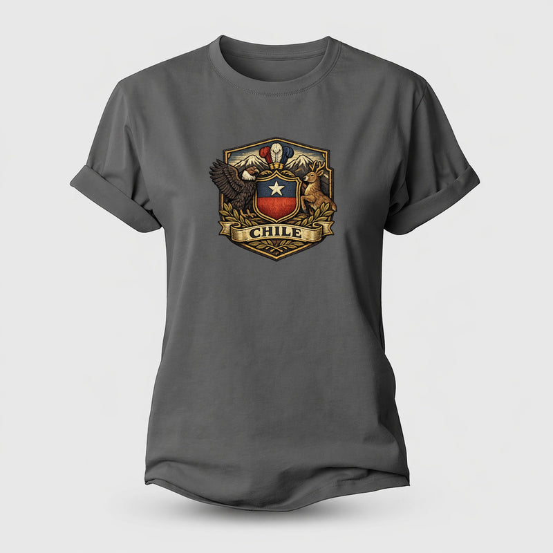 Chile Heritage Emblem Women's Cotton T-Shirt