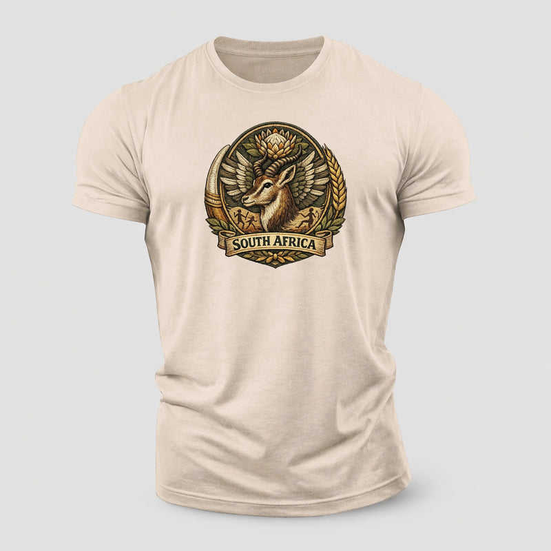 South Africa Heritage Emblem Cotton T-Shirt