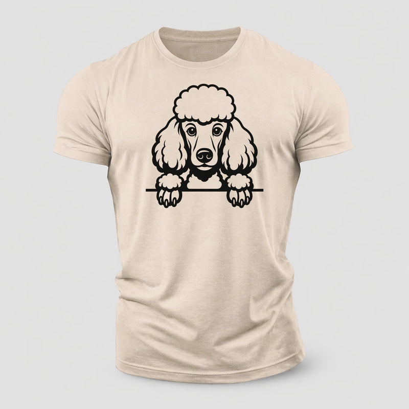 Poodle Elegant Companion Cotton T-Shirt