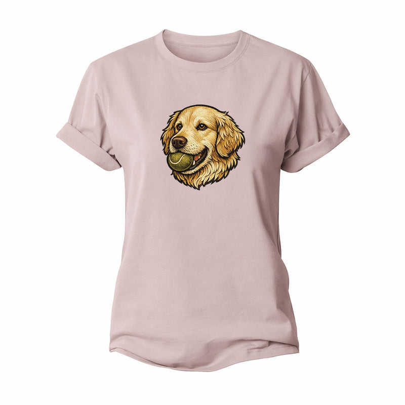 Golden Retriever Women's Cotton T-Shirt