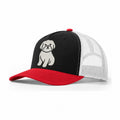Black red white