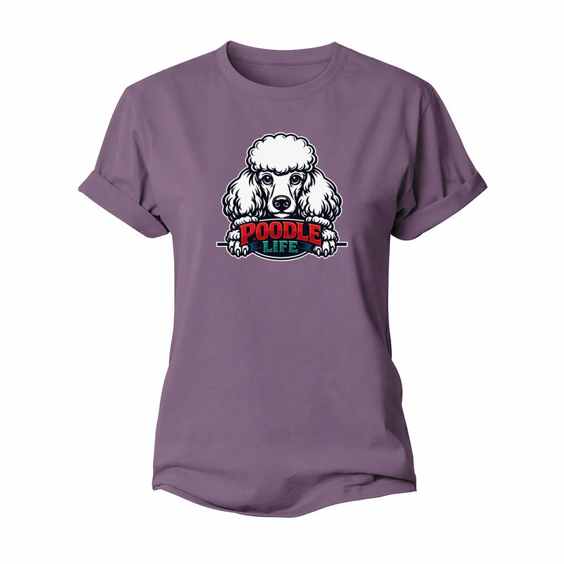 Poodle Elegant Companion Women's Cotton T-Shirt