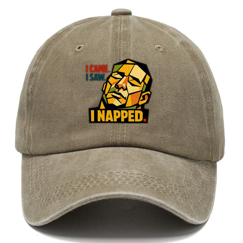 Man Glorious Nap Pose Total Peace Classic Cap