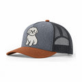 Heather grey rust charcoal