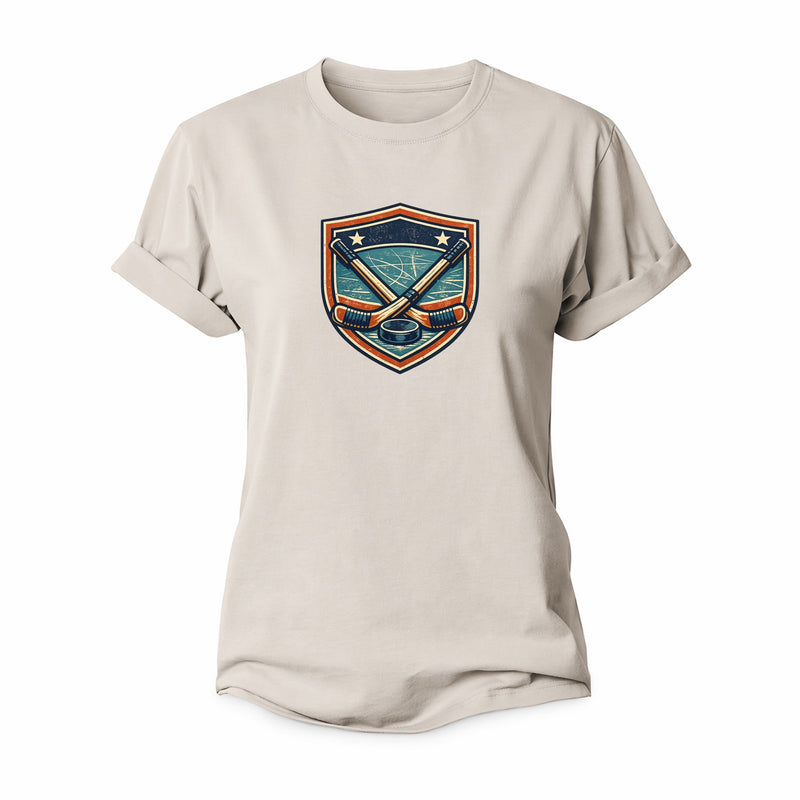 Ice Hockey Heritage Women's Cotton T-Shirt