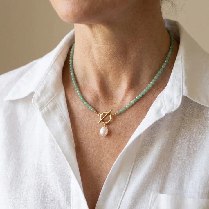 Nature Stone Necklace — view 1