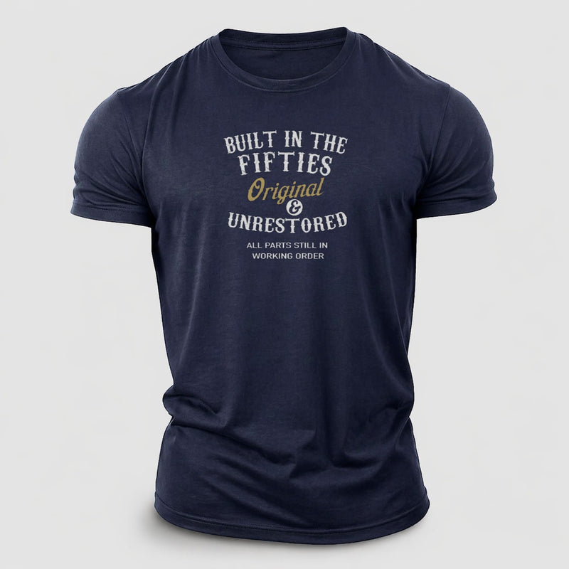 Build In The Fifties Original Unrestored All Parts Still In Working Order Cotton T-Shirt