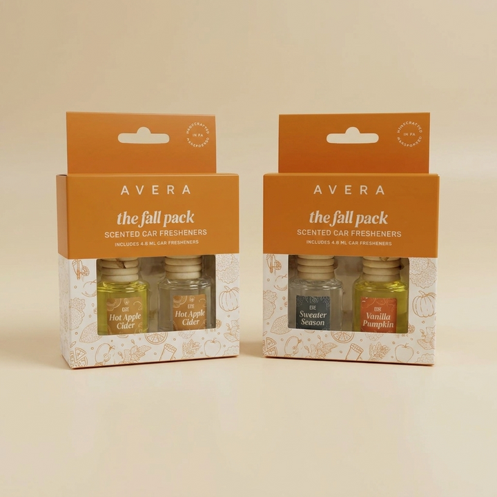 Mellowby Fall Car Freshener | 4 Scent Pack — view 1